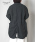 NVL2601LD 50s LINEN PLAIN (OVERDYE) TAILORED LONG JACKET