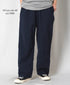 INHT2613CLD COTTON LINEN PLAIN OVERDYE EASY PANTS