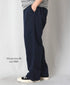 INHT2613CLD COTTON LINEN PLAIN OVERDYE EASY PANTS