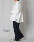INHT2613CLD COTTON LINEN PLAIN OVERDYE EASY PANTS