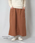 INHT2514CLD COTTON LINEN PLAIN OVERDYE EASY SKIRT