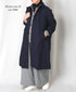 INHT2601CP 60s COTTON POPLIN OVERDYE BALMACAAN COAT