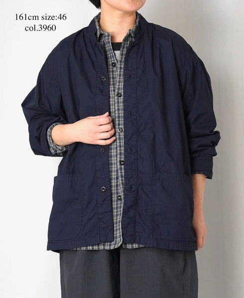 INHT2602CP 60s COTTON POPLIN OVERDYE STAND COLLAR COVERALL