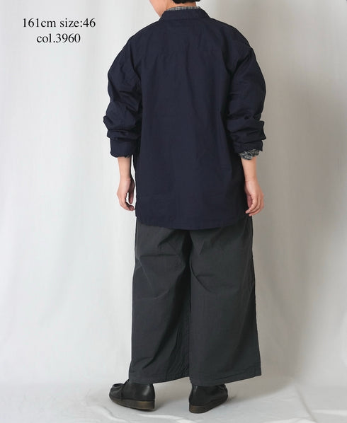 INHT2602CP 60s COTTON POPLIN OVERDYE STAND COLLAR COVERALL
