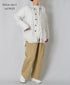 IMDSH2601LPD 60s AUTO LOOM LINEN PLAIN OVERDYE FLY FRONT JACKET