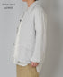 IMDSH2601LPD 60s AUTO LOOM LINEN PLAIN OVERDYE FLY FRONT JACKET