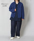 IMDSH2531LPD 60s AUTO LOOM LINEN PLAIN OVERDYE WORK JACKET