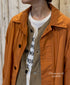 INHT2601CP 60s COTTON POPLIN OVERDYE BALMACAAN COAT