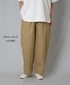 GNMDS2501CLW COTTON/LINEN DYED WEATHER 2TUCK TAPERED EASY PANTS