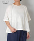GNSL26001 SLUB VINTAGE CREW NECK T-SHIRTS