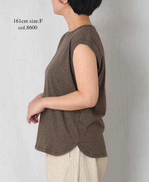 GNSL26012 ORGANIC COTTON JERSEY CREW-NECK FRNCH/SL SHIRTS