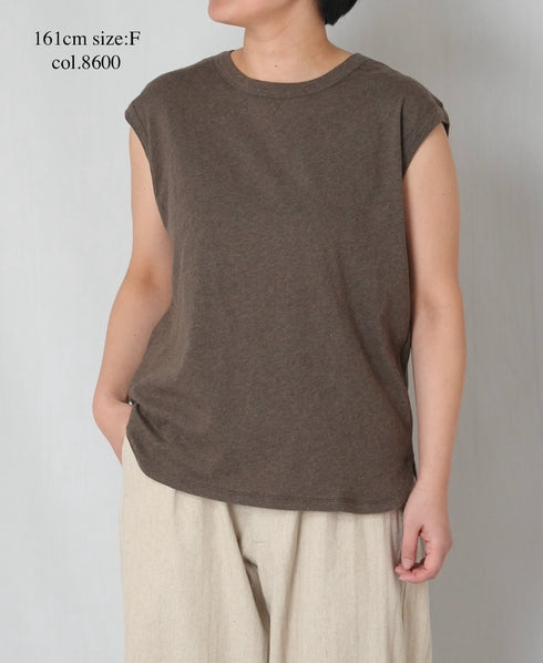 GNSL26012 ORGANIC COTTON JERSEY CREW-NECK FRNCH/SL SHIRTS