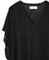 NNSL26003 12GG 1PLY LINEN/COTTON V-NECK VEST WITH SIDE BUTTON