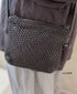 SVMDS2602C MESH & PLAIN SHOULDER POUCH