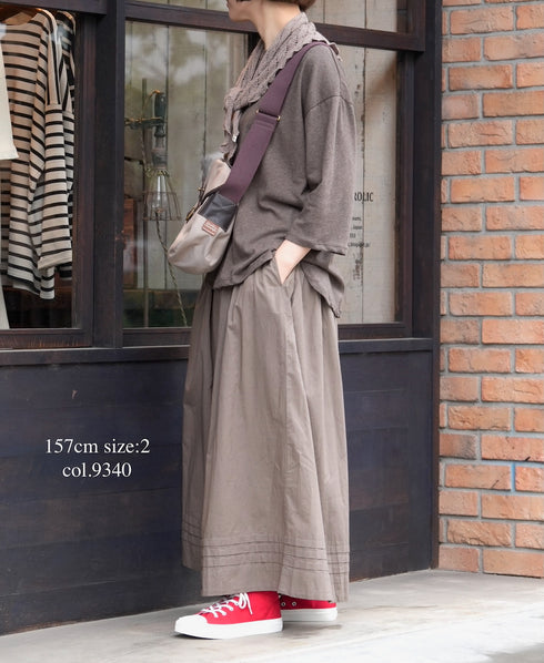 NSL26005 60s CAMBRIC PLAIN CULOTTES