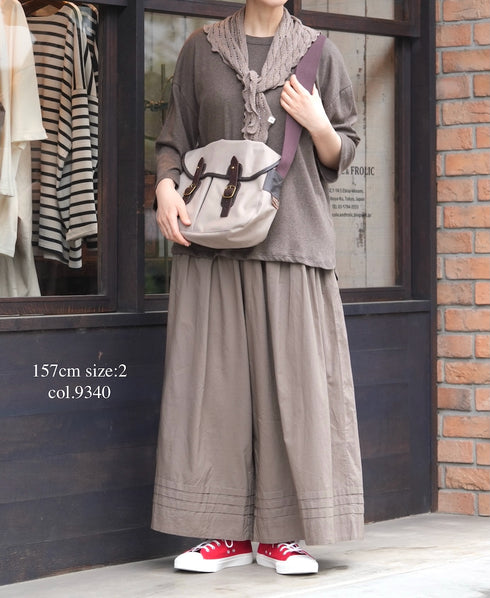 NSL26005 60s CAMBRIC PLAIN CULOTTES