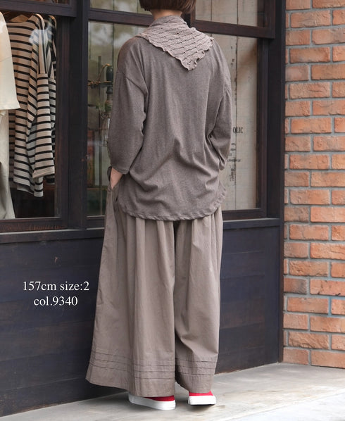 NSL26005 60s CAMBRIC PLAIN CULOTTES