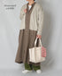 GNSL26031 LINEN/POLYESTER PILE V-NECK 1BUTTON CARDIGAN