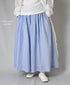 NSL26015 80s COTTON VOILE STRIPE CULOTTES