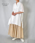 NSL26023 80s COTTON VOILE PLAIN BANDED COLLAR S/SL PINTUCK SHIRT