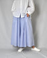 NSL26015 80s COTTON VOILE STRIPE CULOTTES
