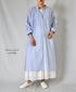 NSL26025 80s COTTON VOILE PLAIN GATHERED SKIRT