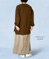 INAM2501G3D 30s GAUZE OVERDYE UTILITY SHIRT