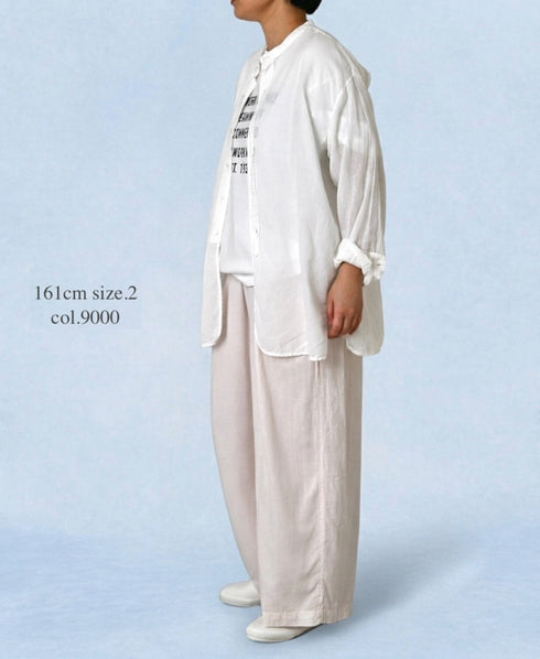INAM2501G3D 30s GAUZE OVERDYE UTILITY SHIRT