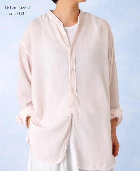 INAM2501G3D 30s GAUZE OVERDYE UTILITY SHIRT