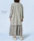 INAM2501G3D 30s GAUZE OVERDYE UTILITY SHIRT