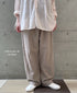 INHT2613CLD COTTON LINEN PLAIN OVERDYE EASY PANTS