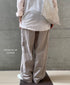 INHT2613CLD COTTON LINEN PLAIN OVERDYE EASY PANTS