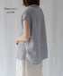 INMDS26001D 60s AUTOLOOM LINEN PLAIN OVERDYE FRENCH/SL FRILL COLLAR SHIRTS