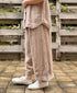 INMDS26005D 60s AUTOLOOM LINEN PLAIN OVERDYE EASY PANTS