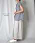 INMDS26001D 60s AUTOLOOM LINEN PLAIN OVERDYE FRENCH/SL FRILL COLLAR SHIRTS