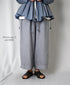 INMDS26005D 60s AUTOLOOM LINEN PLAIN OVERDYE EASY PANTS