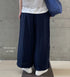 INMDS26005D 60s AUTOLOOM LINEN PLAIN OVERDYE EASY PANTS