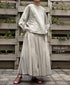 INMDS26065 HANDWOVEN COTTON STRIPE CULOTTES WITH MINI PINTUCK