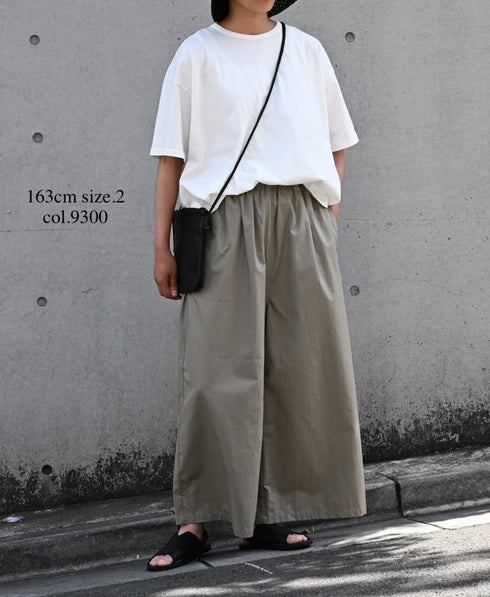 GNMDS2062CLW COTTON/LINEN DYED WEATHER CULOTTES
