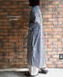 NSL26103 FANCY GINGHAM CHECK BANDED COLLAR GATHER SHIRT DRESS