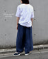 LNHT1713LC LINEN CHECK OVERDYE EASY PANTS
