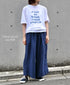 LNHT1713LC LINEN CHECK OVERDYE EASY PANTS