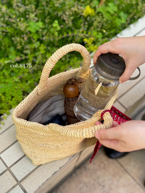 ANMDS2301 RAFFIA M BAG (COMBI)