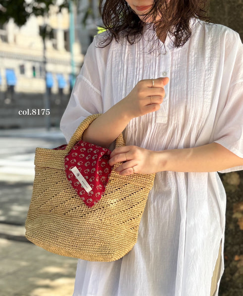 ANMDS2301 RAFFIA M BAG (COMBI)