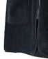 ADNAM2652 ZIP-UP FLEECE NO COLLAR LONG VEST