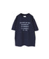ANHT2601P01 CREW NECK T-SHIRT "WORK USE ONLY"PRINT