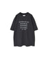 ANHT2601P01 CREW NECK T-SHIRT "WORK USE ONLY"PRINT