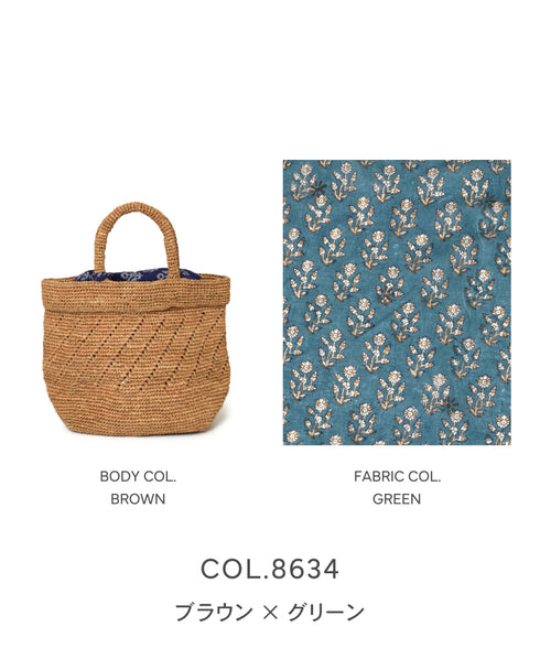 ANMDS2301 RAFFIA M BAG (COMBI)