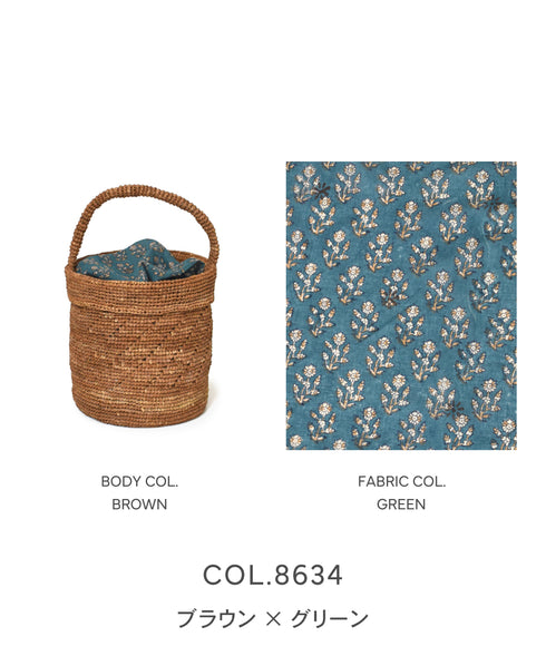 ANMDS2501 RAFFIA ONE HANDLE BARREL BAG