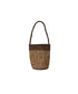 ANSL2601 STRIPE SISAL ONE HANDLE SHOULDER BAG